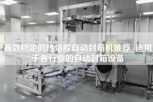高效稳定的热熔胶自动封箱机推荐  适用于各行业的自动封箱设备
