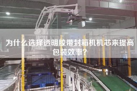 为什么选择透明胶带封箱机机芯来提高包装效率？