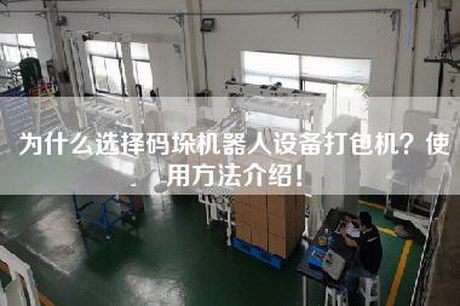 为什么选择码垛机器人设备打包机？使用方法介绍！