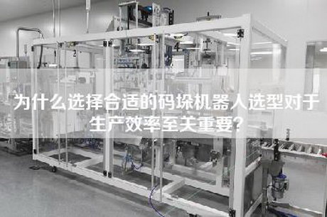 为什么选择合适的码垛机器人选型对于生产效率至关重要？