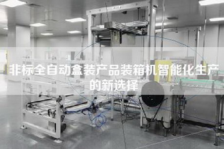 非标全自动盒装产品装箱机智能化生产的新选择