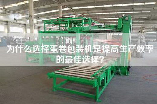 为什么选择蛋卷包装机是提高生产效率的最佳选择？