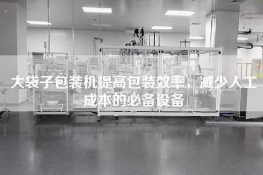 大袋子包装机提高包装效率，减少人工成本的必备设备