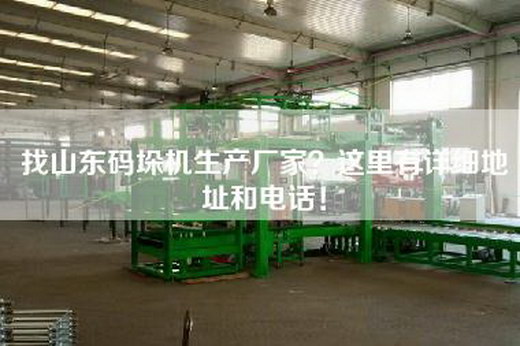 找山东码垛机生产厂家？这里有详细地址和电话！