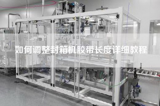 如何调整封箱机胶带长度详细教程