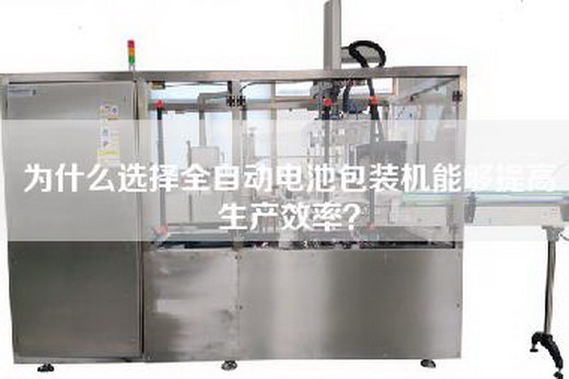 为什么选择全自动电池包装机能够提高生产效率？