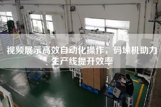视频展示高效自动化操作,码垛机助力生产线提升效率 视频展示高效自动化操作,码垛机助力生产线提升效率