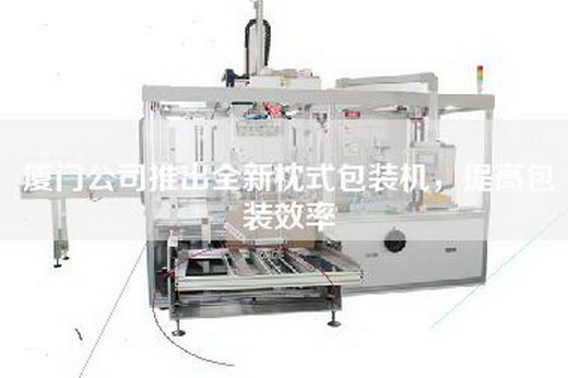 厦门公司推出全新枕式包装机，提高包装效率