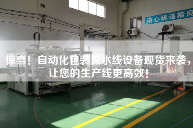 Surprise! Automatic packaging assembly line equipment spot attack, so that your production line more efficient!