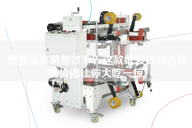 Want to improve sales efficiency the price of this paper bag automatic packaging machine surprised you!