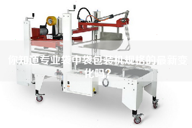 Do you know the latest changes in the specifications of professional bag packaging machines?