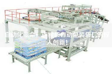 Automation revolution! Continuous bag automatic packaging bag factory amazing innovation!