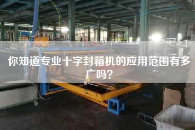 Do you know how wide the application range of professional cross sealing machine is?