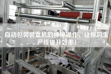 The mysterious operation of automatic packing machine makes your production line more efficient!
